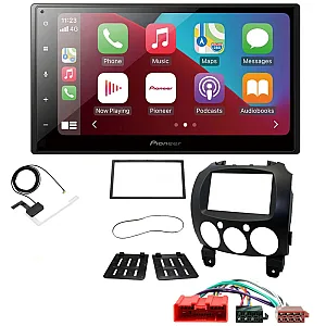 Mazda 2 2008 - 2014 Pioneer 6.8" Apple CarPlay DAB Stereo Upgrade Kit