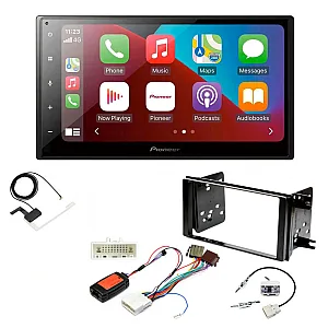 Subaru Pioneer SPH-DA160DAB 6.8" Bluetooth Apple CarPlay, Android Auto DAB Stereo Upgrade Kit