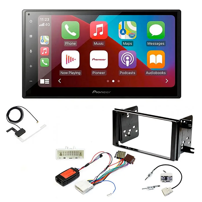 Subaru Pioneer SPH-DA160DAB 6.8" Bluetooth Apple CarPlay, Android Auto DAB Stereo Upgrade Kit
