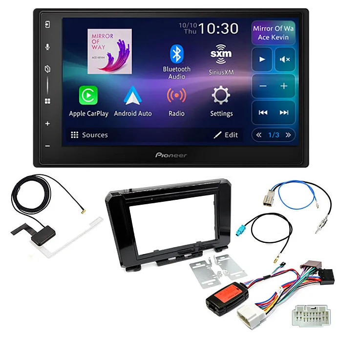 Suzuki Jimny 2018 Onwards Pioneer 6.8" Wireless Android Auto / Apple CarPlay DAB+ Stereo Upgrade Pack