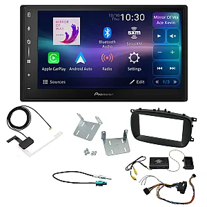 Fiat 500X 2015 - 2021 Pioneer 6.8" Screen Wireless Android Auto/Apple CarPlay Bluetooth DAB+ Stereo Upgrade Kit