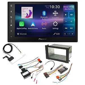 Saab 9-3 2006-2013 Pioneer 6.8" Screen Wireless Android Auto/Apple CarPlay Bluetooth DAB+ Stereo Upgrade Pack