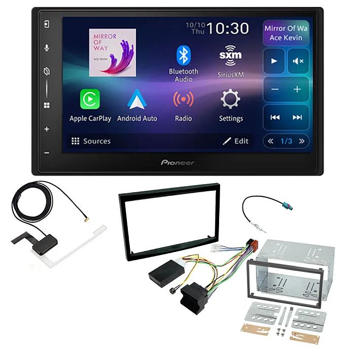 Citroen Berlingo II 2008-2018 Pioneer 6.8" Wireless Android Auto / CarPlay Bluetooth DAB+ Stereo Upgrade Pack