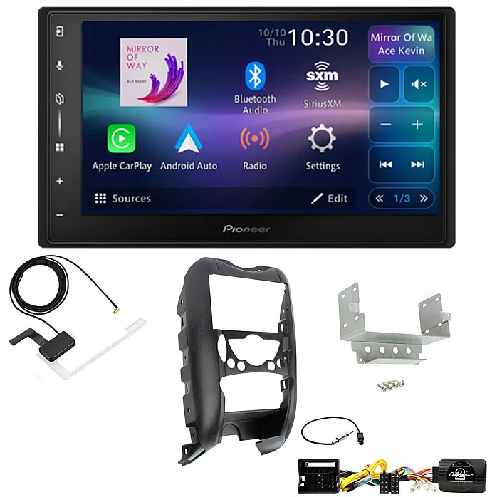 BMW Mini R55/R56/R57 2006-2013 Pioneer 6.8" Screen Wireless Android Auto/Apple CarPlay Bluetooth DAB+ Stereo Upgrade Kit