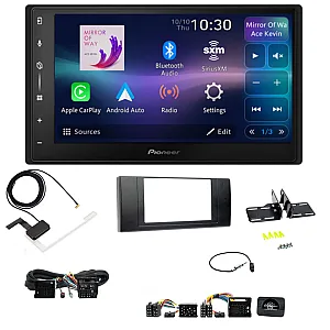 BMW X5 E53 Pioneer 6.8" Screen Wireless Android Auto/Apple CarPlay Bluetooth DAB+ Stereo Upgrade Kit