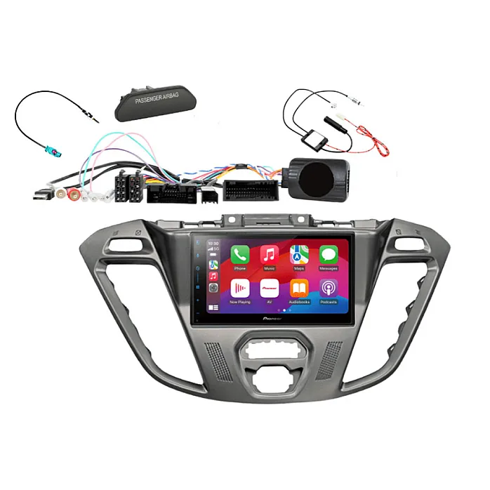 Ford Transit Custom Euro 6 (2012-2018) Pioneer 6.8" Wireless Android Auto / CarPlay DAB+ Stereo Upgrade Pack
