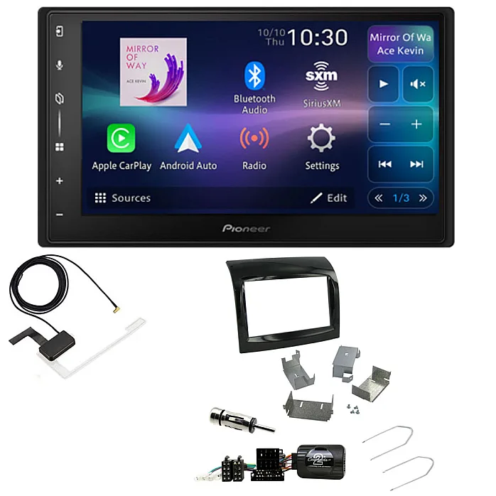 Citroen Relay 2012-2014 Pioneer 6.8" Screen Wireless Android Auto/Apple CarPlay Bluetooth DAB+ Stereo Upgrade Kit