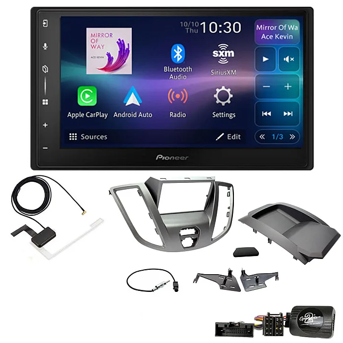 Ford Transit (2015-2021) Pioneer 6.8" Screen Wireless Android Auto/Apple CarPlay Bluetooth DAB+ Stereo Upgrade Kit