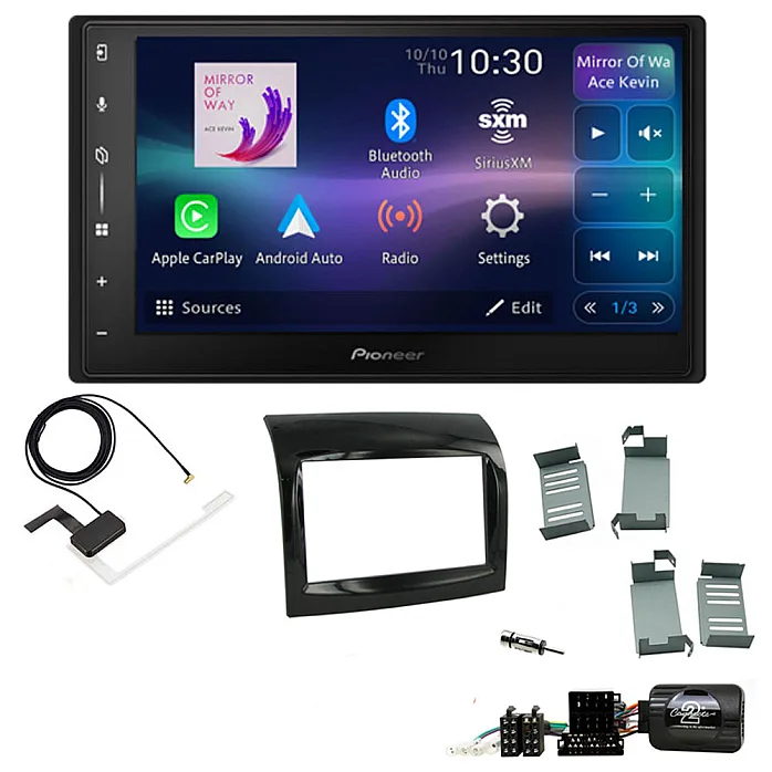 Fiat Ducato 2012-2014 Pioneer 6.8" Screen Wireless Android Auto/Apple CarPlay Bluetooth DAB+ Stereo Upgrade Kit