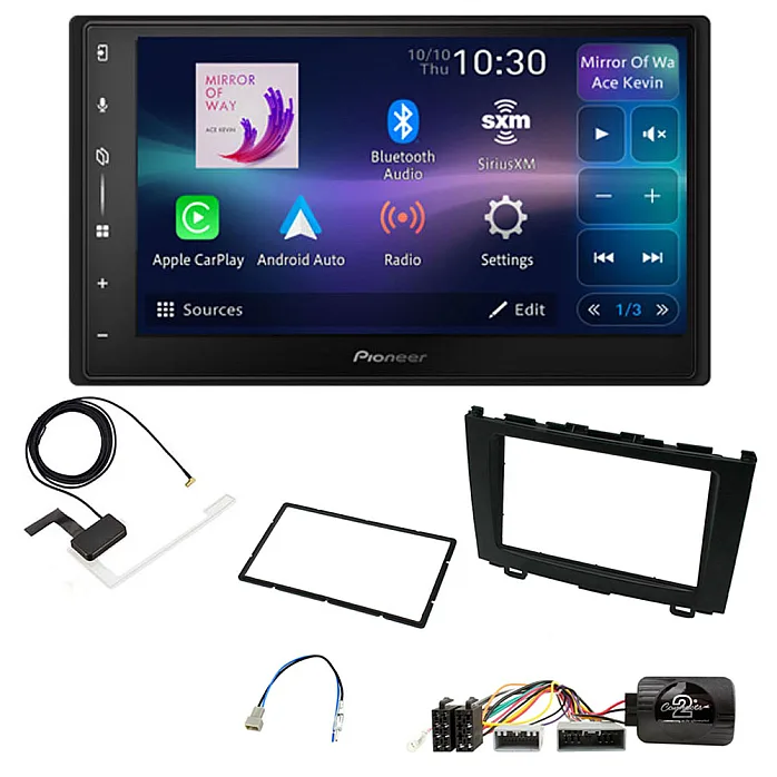 Honda CR-V 2007 - 2011 Pioneer 6.8" Screen Wireless Android Auto/Apple CarPlay Bluetooth DAB+ Stereo Upgrade Kit
