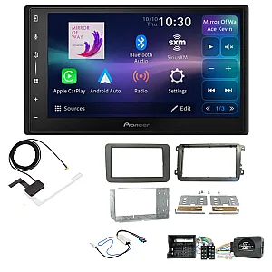 VW Beetle, Caddy, Jetta, Sharan, T-6, Tiguan Pioneer 6.8" Screen Wireless Android Auto/Apple CarPlay DAB+ Stereo Upgrade Kit