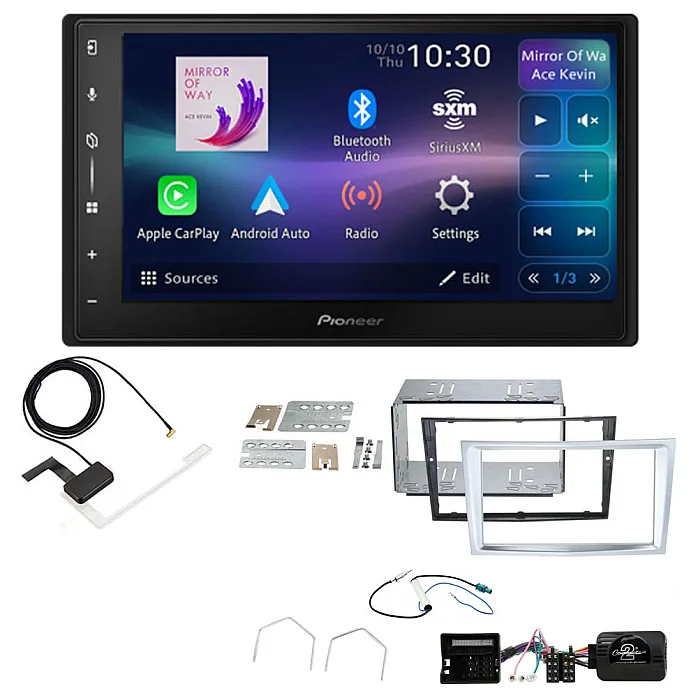 Vauxhall Astra, Antara, Zafira Pioneer 6.8" Screen Wireless Android Auto/Apple CarPlay Bluetooth DAB+ Stereo Upgrade Kit