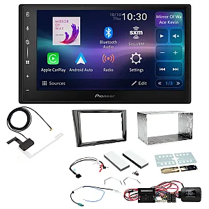 Vauxhall Astra H, Corsa Pioneer 6.8" Screen Wireless Android Auto/Apple CarPlay Bluetooth DAB+ Stereo Upgrade Kit