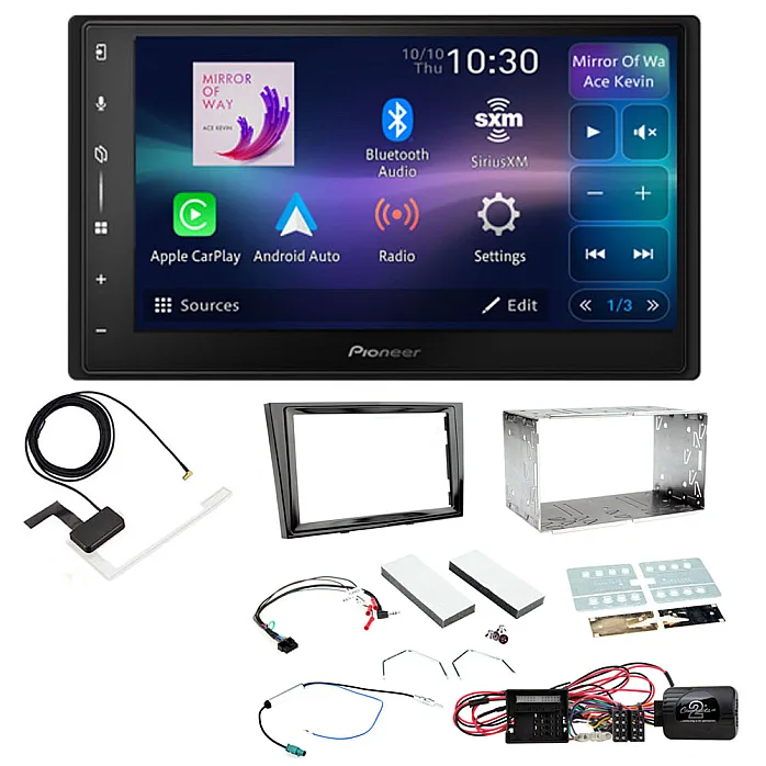 Vauxhall Astra H, Corsa Pioneer 6.8" Screen Wireless Android Auto/Apple CarPlay Bluetooth DAB+ Stereo Upgrade Kit