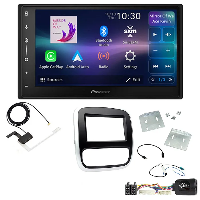 Vauxhall Vivaro 2014-2018 Pioneer 6.8" Screen Wireless Android Auto/Apple CarPlay Bluetooth DAB+ Stereo Upgrade Kit
