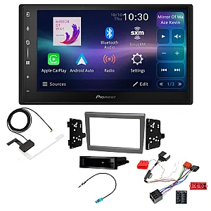 Porsche 911, Boxster, Cayman Pioneer 6.8" Screen Wireless Android Auto/Apple CarPlay Bluetooth DAB+ Stereo Upgrade Kit