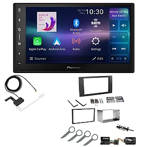 Ford Focus, Fiesta, Transit Pioneer 6.8" Screen Wireless Android Auto/Apple CarPlay Bluetooth DAB+ Stereo Upgrade Kit