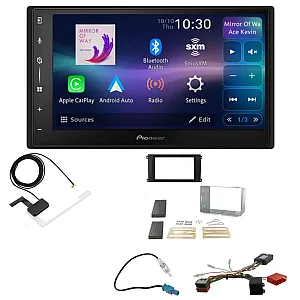 Porsche Cayenne (2002-2007) Non BOSE Pioneer 6.8" Screen Wireless Android Auto/Apple CarPlay Bluetooth DAB+ Stereo Upgrade Kit