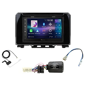 Suzuki Jimny 2018> Pioneer 6.8" Screen Wireless Android Auto/Apple CarPlay Bluetooth DAB+ Stereo Upgrade Kit
