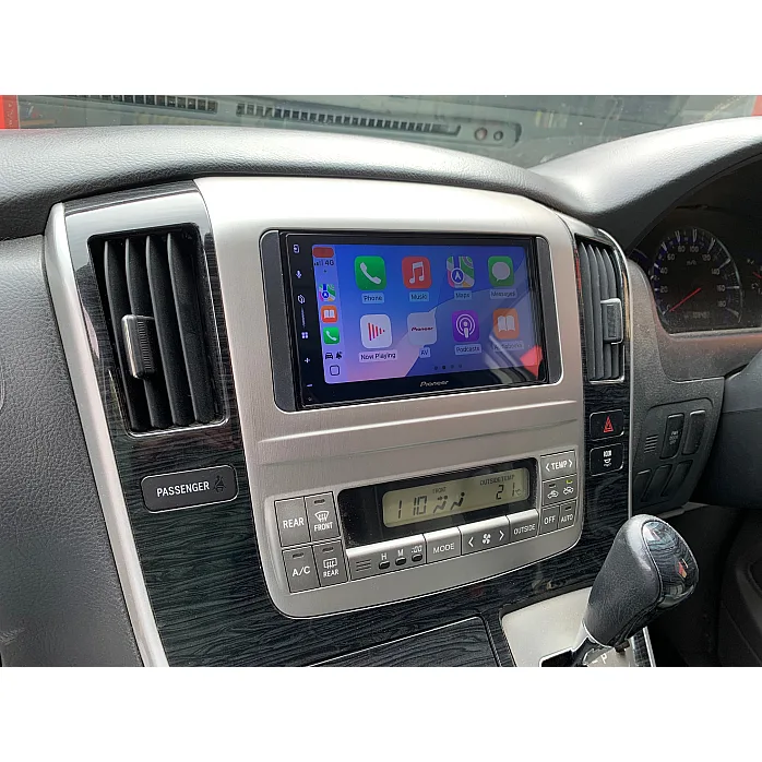 Toyota Alphard 2002-2008 Pioneer 6.8" Screen Wireless Android Auto/Apple CarPlay Bluetooth DAB+ Stereo Upgrade Kit
