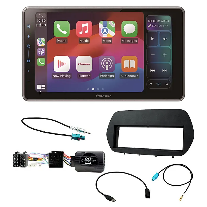 Ford Transit Custom 2018 - 2024 Pioneer 9" Wireless Carplay / Android Auto, Bluetooth, Stereo Upgrade Pack