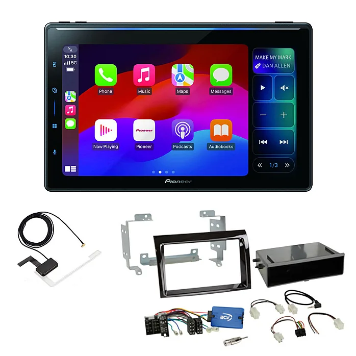 Fiat Ducato 2014-2021 Pioneer Floating 10.1" Wireless Apple CarPlay / Android Auto DAB+ Bluetooth Stereo Upgrade Kit