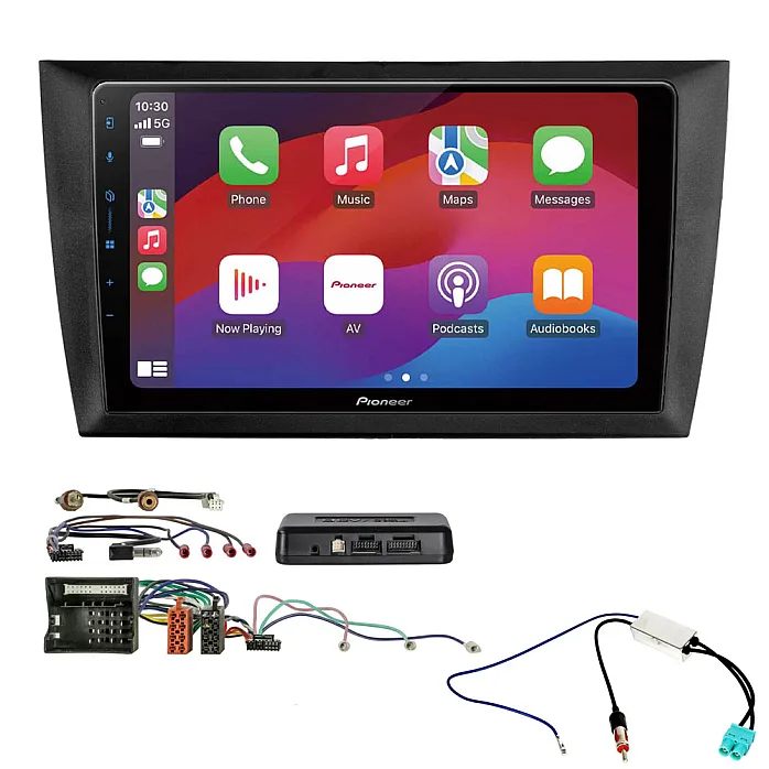 Volkswagen Golf 2008-2012 Pioneer 9.0" Wireless CarPlay / Android Auto Bluetooth Stereo Upgrade Pack