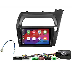 Honda Civic (2005-2011) Pioneer 9.0" Wireless CarPlay / Android Auto Bluetooth Stereo Upgrade Pack