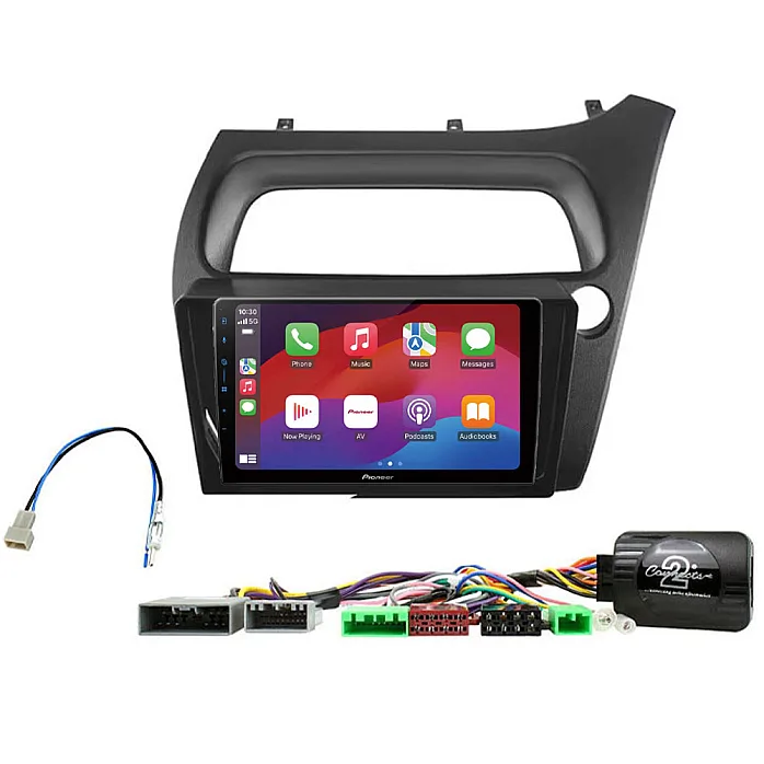Honda Civic (2005-2011) Pioneer 9.0" Wireless CarPlay / Android Auto Bluetooth Stereo Upgrade Pack