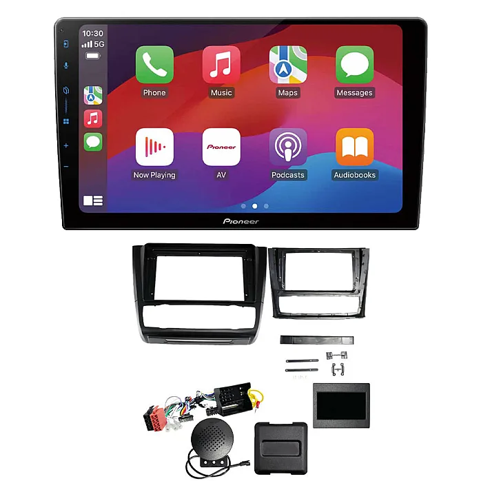 BMW 1 Series 2008-2012 Pioneer 9.0" Wireless CarPlay / Android Auto Bluetooth Complete Stereo Upgrade Pack