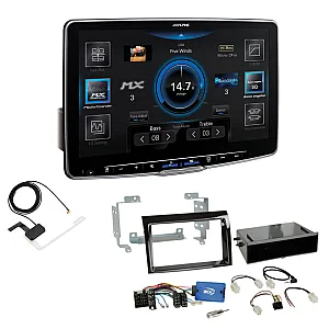 Fiat Ducato 2014-2021 Alpine 11" Digital Media Unit DAB+ Wireless Apple Carplay Android Auto Stereo Upgrade Kit