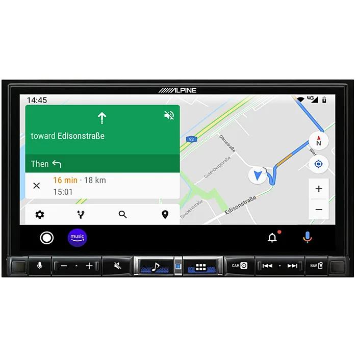 Alpine ILX-705D 7" Wireless Apple CarPlay & Wired Android Auto, bluetooth DAB Stereo