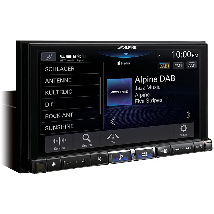 Alpine ILX-705D 7" Wireless Apple CarPlay & Wired Android Auto, bluetooth DAB Stereo