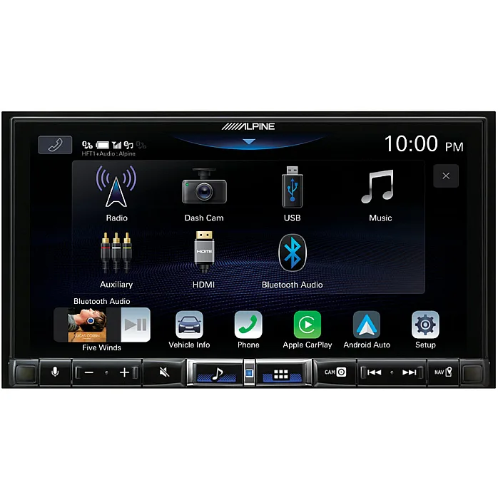 Alpine ILX-705D 7" Wireless Apple CarPlay & Wired Android Auto, bluetooth DAB Stereo