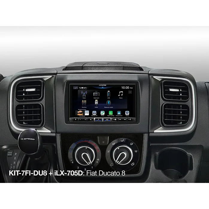 Alpine ILX-705D 7" Wireless Apple CarPlay & Wired Android Auto, bluetooth DAB Stereo
