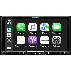 Alpine ILX-705D 7" Wireless Apple CarPlay & Wired Android Auto, bluetooth DAB Stereo