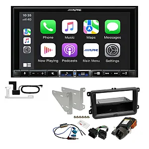 VW Transporter T5 Alpine ILX-705D 7" Wireless DAB+ Digital Radio Apple CarPlay / Android Auto Car Stereo Upgrade Kit