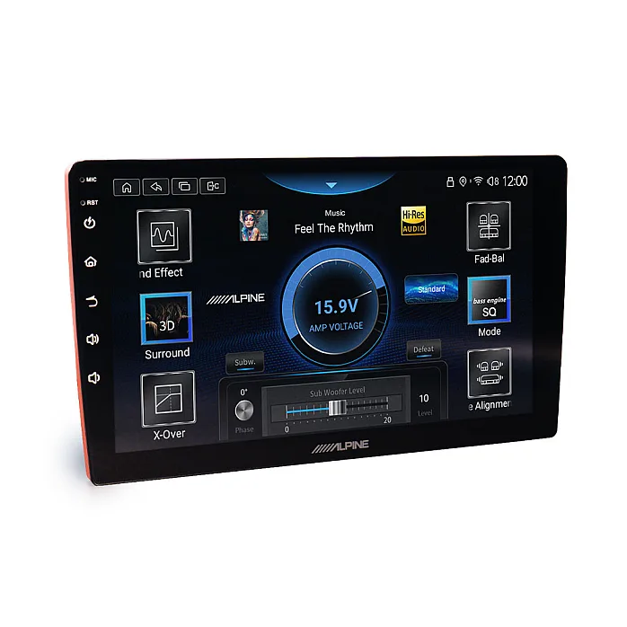 Alpine INE-AX809 Premium 9" Apple CarPlay / Android Auto, Wifi, Android 13, Dual USB, Aux, Bluetooth 5.0 Stereo