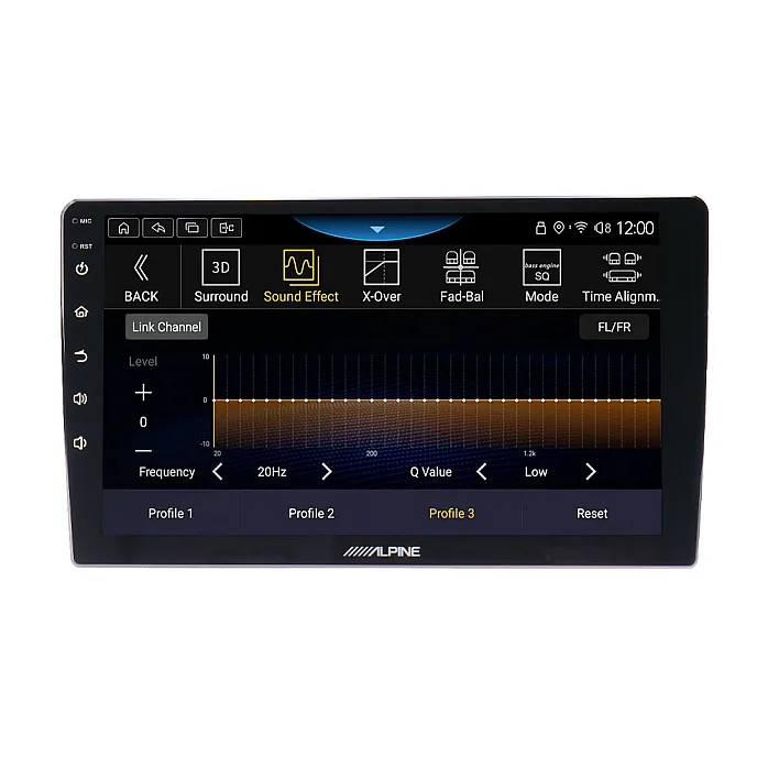 Alpine INE-AX809 Premium 9" Apple CarPlay / Android Auto, Wifi, Android 13, Dual USB, Aux, Bluetooth 5.0 Stereo