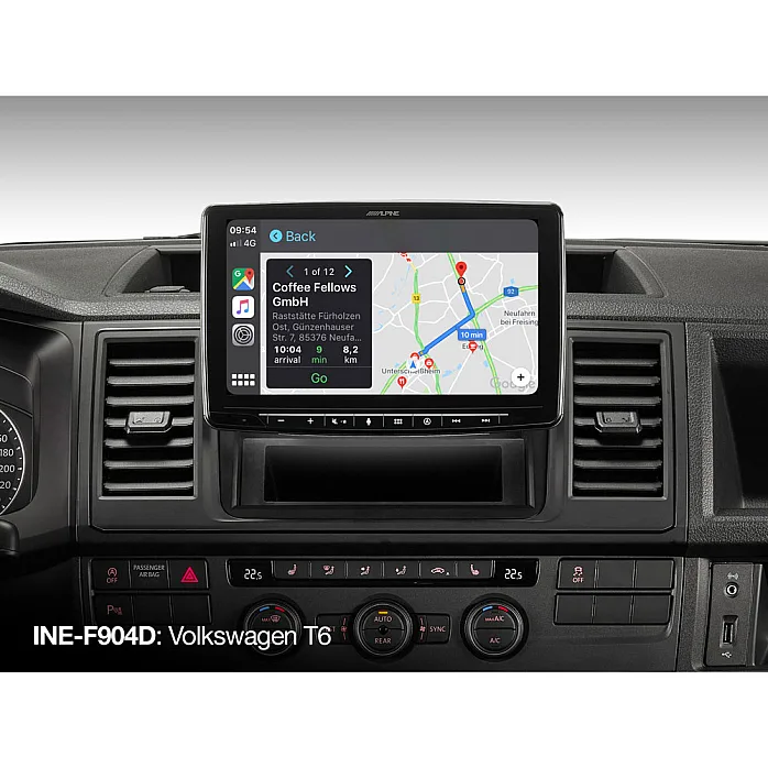 Alpine INE-F904D Halo 9" Built-in Navigation Carplay / Android Auto HDMI, DAB+ Bluetooth Stereo