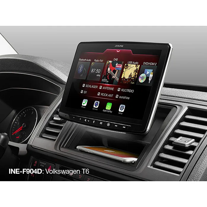 Alpine INE-F904D Halo 9" Built-in Navigation Carplay / Android Auto HDMI, DAB+ Bluetooth Stereo