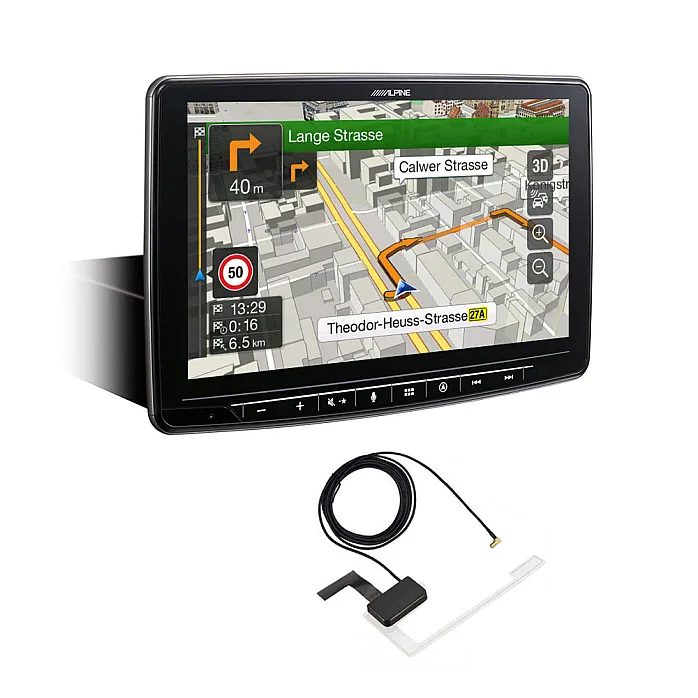 Alpine INE-F904D Halo 9" Built-in Navigation Carplay / Android Auto HDMI, DAB+ Bluetooth Stereo With Aerial