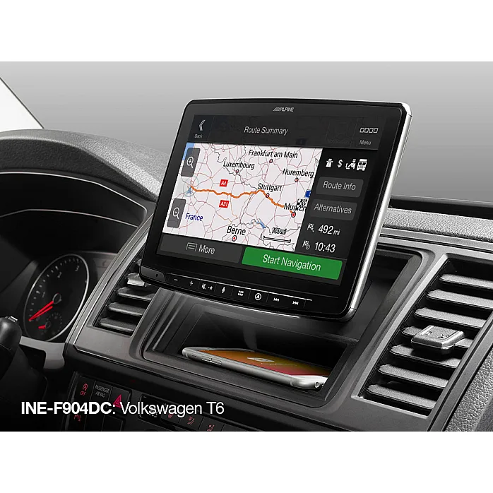Alpine INE-F904DC Halo 9" Built-in Navigation Apple Carplay Android Auto DAB BT