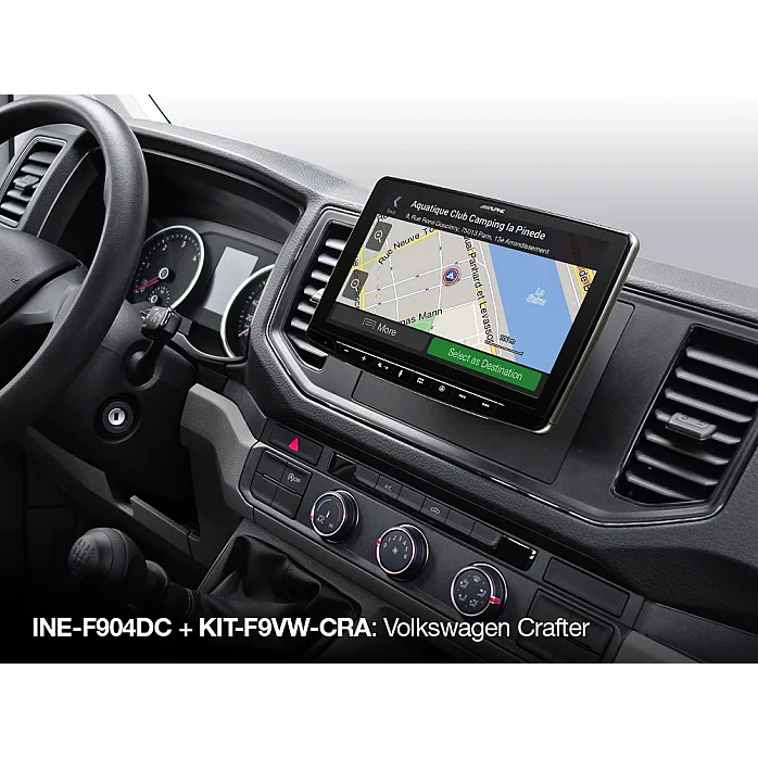 Alpine INE-F904DC Halo 9" Built-in Navigation Apple Carplay Android Auto DAB BT