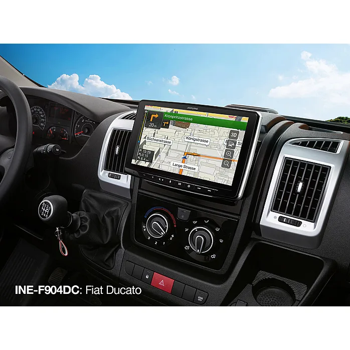 Alpine INE-F904DC Halo 9" Built-in Navigation Apple Carplay Android Auto DAB BT
