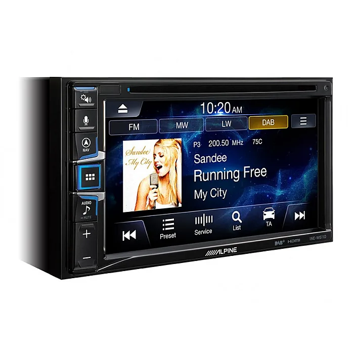Alpine INE-W611D - 6.5" Navigation DAB Bluetooth CarPlay/Android Auto HDMI