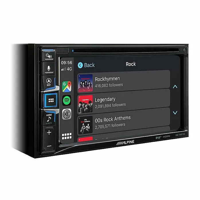 Alpine INE-W611DC Camper Sat Nav Bluetooth DAB CD MP3 DVD Carplay Android Stereo