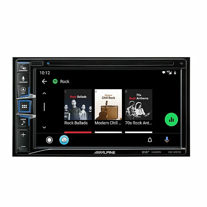 Alpine INE-W611DC Camper Sat Nav Bluetooth DAB CD MP3 DVD Carplay Android Stereo