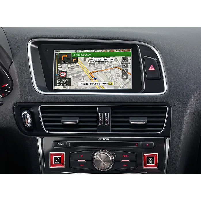 Alpine X702D-Q5 7” DAB Bluetooth Navigation CarPlay Android Car Screen For Audi Q5