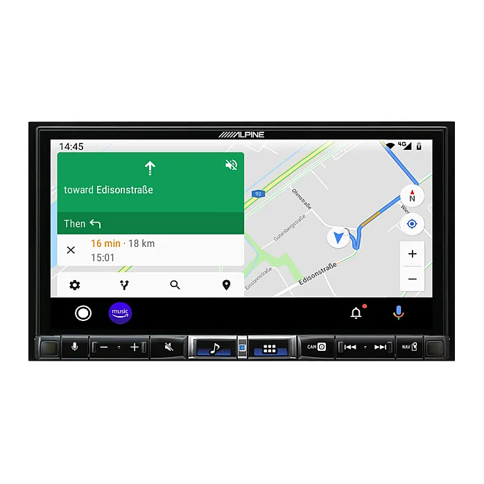 Alpine iLX-705E46 BMW 3 Series E46 (1998-2007) 7" Premium 2DIN Wireless CarPlay / Android Auto DAB+ Bluetooth Stereo